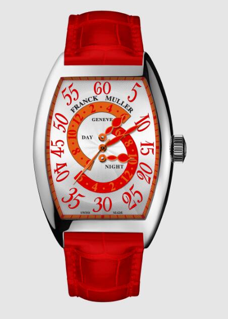Best Franck Muller Cintree Curvex Double Retrograde Hour 7880 DH R Red Replica Watch